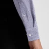 Bedrucktes Slim-Fit-Hemd aus Stretch-Jersey