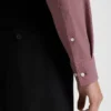 Bedrucktes Slim-Fit-Hemd aus Stretch-Jersey