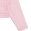 Überfärbte Kinderjacke aus Stretch-Baumwoll-Denim