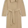 Übergroßer Trenchcoat mit wasserabweisender Ausrüstung
