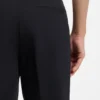 Bügelleichte Hose mit konischer Passform aus Stretch-Baumwollpopeline