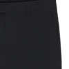 Bügelleichte Hose mit konischer Passform aus Stretch-Baumwollpopeline
