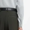Bügelleichtes Hemd in Regular-Fit aus Stretch-Baumwoll-Dobby