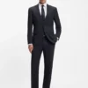 Bügelleichtes Slim-Fit-Hemd aus Baumwollpopeline Bügelleichtes Slim-Fit-Hemd aus Baumwollpopeline