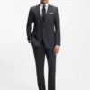 Bügelleichtes Slim-Fit-Hemd aus Baumwollpopeline Bügelleichtes Slim-Fit-Hemd aus Baumwollpopeline