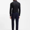 Bügelleichtes Slim-Fit-Hemd aus Baumwollpopeline Bügelleichtes Slim-Fit-Hemd aus Baumwollpopeline