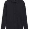 Bügelleichtes Slim-Fit-Hemd aus Baumwollpopeline Bügelleichtes Slim-Fit-Hemd aus Baumwollpopeline