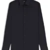 Bügelleichtes Slim-Fit-Hemd aus Baumwollpopeline Bügelleichtes Slim-Fit-Hemd aus Baumwollpopeline