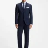 Bügelleichtes Slim-Fit-Hemd aus Baumwolltwill