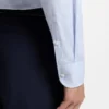 Bügelleichtes Slim-Fit-Hemd aus Baumwolltwill