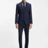 Bügelleichtes Slim-Fit-Hemd aus Stretch-Baumwolle Bügelleichtes Slim-Fit-Hemd aus Stretch-Baumwolle