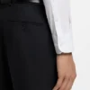 Bügelleichtes Slim-Fit-Hemd aus Stretch-Baumwollpopeline