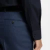 Bügelleichtes Slim-Fit-Hemd aus Stretch-Baumwollpopeline