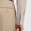 Bügelleichtes Slim-Fit-Hemd aus Stretch-Baumwolltwill