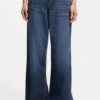 Blaue Jeans in Relaxed-Fit aus festem Denim