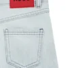Blaue Kinder-Jeans in lockerer Passform mit Farbverlauf