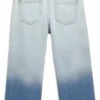 Blaue Kinder-Jeans in lockerer Passform mit Farbverlauf