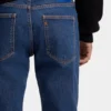 Blaue Skinny-Fit-Jeans aus Stretch-Denim
