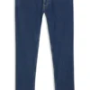 Blaue Skinny-Fit-Jeans aus Stretch-Denim