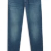 Blaue Skinny-Fit-Jeans aus Stretch-Denim