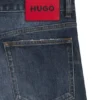 Blaue Slim-Fit-Jeans aus Comfort-Stretch-Denim