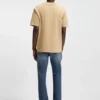 Blaue Slim-Fit-Jeans aus komfortablem Stretch-Denim