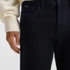 Blaue Slim-Fit-Jeans aus komfortablem Stretch-Denim