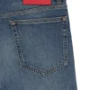 Blaue Slim-Fit-Jeans aus komfortablem Stretch-Denim