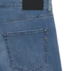 Blaue Slim-Fit-Jeans aus Performance-Denim