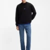 Blaue Slim-Fit-Jeans aus Stretch-Denim
