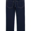 Blaue Slim-Fit-Jeans für Kinder aus gestricktem Denim