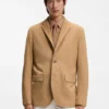 Blazer aus Wildleder mit AMF-Naht