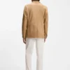 Blazer aus Wildleder mit AMF-Naht