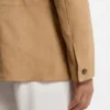 Blazer aus Wildleder mit AMF-Naht