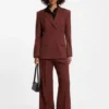Blazer in lockerer Passform aus Stretchstoff