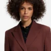 Blazer in lockerer Passform aus Stretchstoff
