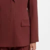 Blazer in lockerer Passform aus Stretchstoff