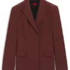 Blazer in lockerer Passform aus Stretchstoff