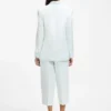 Blazer in lockerer Passform aus weichem Satin