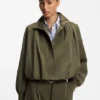 Blazer in lockerer Passform mit Ballonsaum