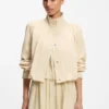 Blazer in lockerer Passform mit Ballonsaum