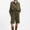 Blazer in lockerer Passform mit Ballonsaum