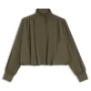 Blazer in lockerer Passform mit Ballonsaum