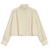 Blazer in lockerer Passform mit Ballonsaum