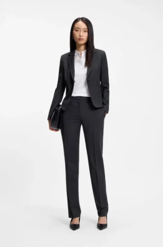 Blazer in Regular-Fit aus italienischer Schurwolle