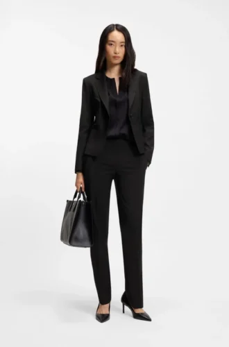 Blazer in Regular-Fit aus italienischer Schurwolle