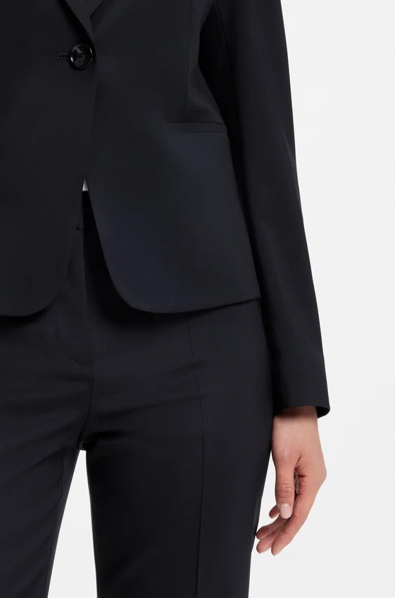 Blazer in Regular-Fit aus italienischer Schurwolle Blazer in Regular-Fit aus italienischer Schurwolle