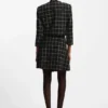 Blazer in Regular-Fit aus kariertem Bouclé Blazer in Regular-Fit aus kariertem Bouclé