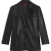 Blazer in Regular-Fit aus Kunstleder Blazer in Regular-Fit aus Kunstleder