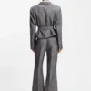 Blazer in Regular-Fit aus meliertem Denim Blazer in Regular-Fit aus meliertem Denim